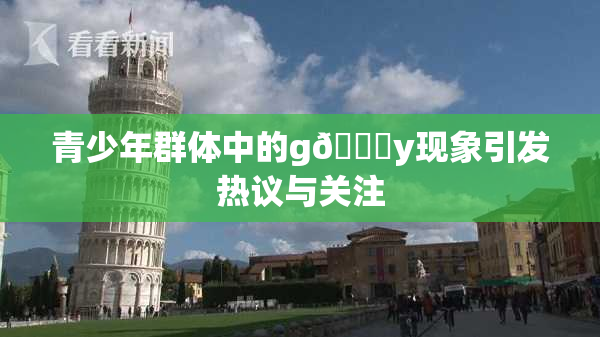 青少年群体中的g🈚y现象引发热议与关注