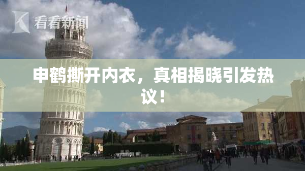 申鹤撕开内衣，真相揭晓引发热议！