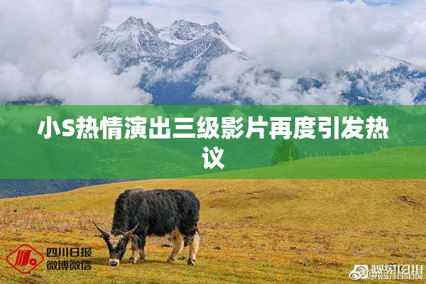 小S热情演出三级影片再度引发热议