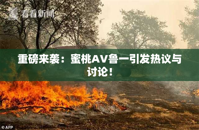 重磅来袭：蜜桃AV鲁一引发热议与讨论！