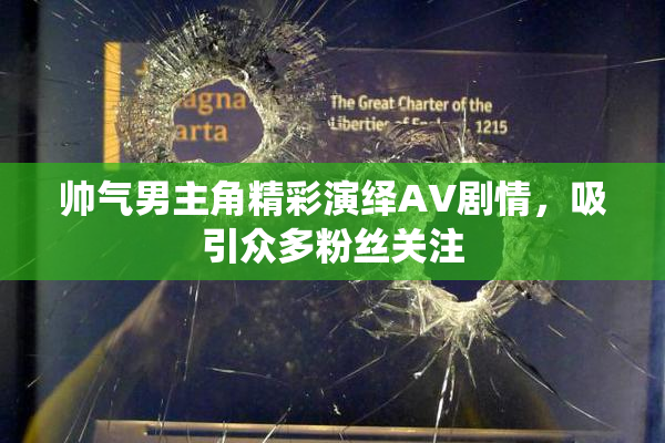 帅气男主角精彩演绎AV剧情，吸引众多粉丝关注