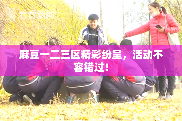 麻豆一二三区精彩纷呈，活动不容错过！