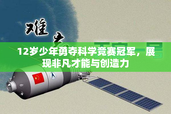 12岁少年勇夺科学竞赛冠军，展现非凡才能与创造力