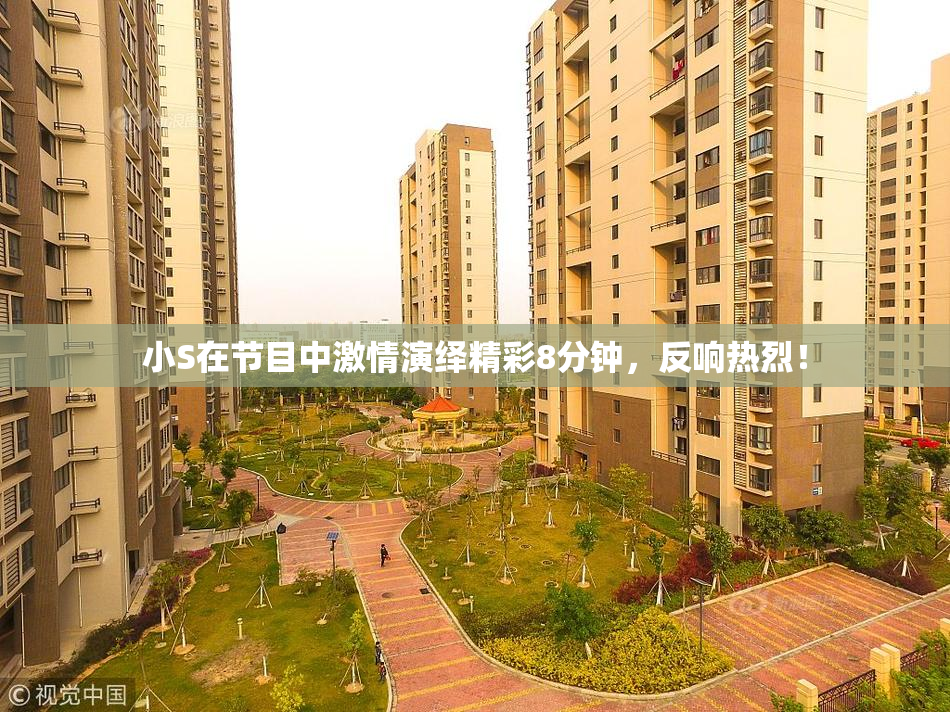 小S在节目中激情演绎精彩8分钟，反响热烈！