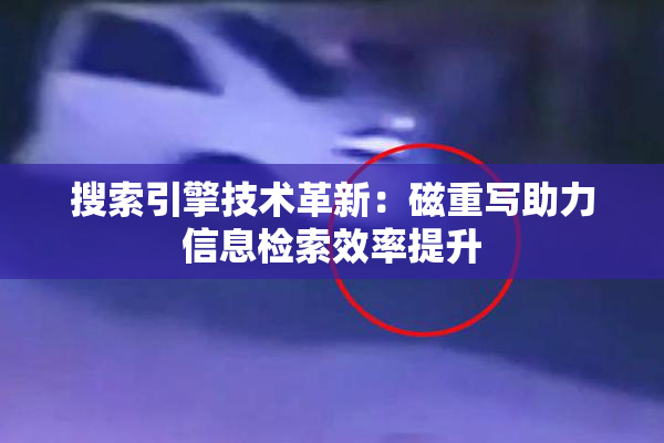 搜索引擎技术革新：磁重写助力信息检索效率提升