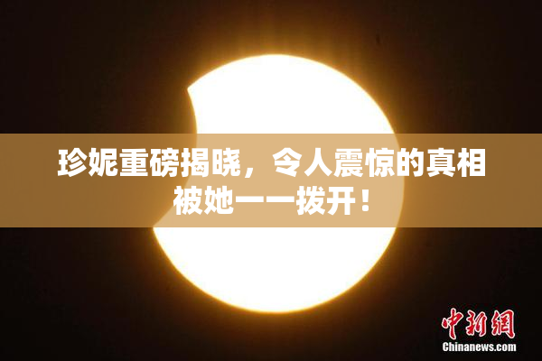 珍妮重磅揭晓，令人震惊的真相被她一一拨开！