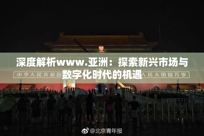 深度解析www.亚洲：探索新兴市场与数字化时代的机遇