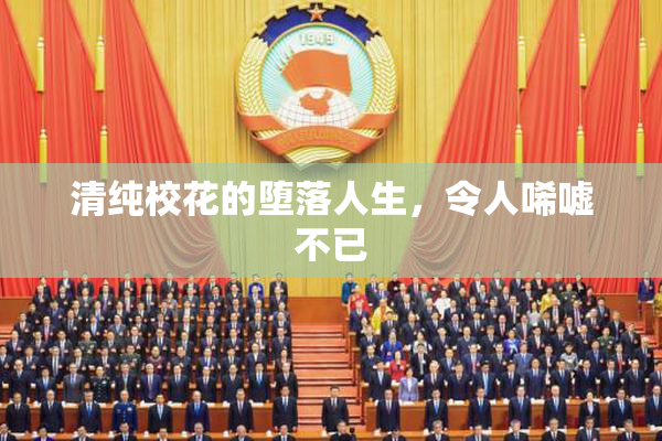 清纯校花的堕落人生，令人唏嘘不已