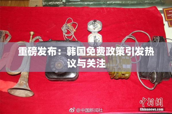 重磅发布：韩国免费政策引发热议与关注