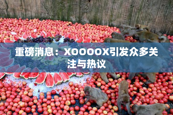重磅消息：XOOOOX引发众多关注与热议
