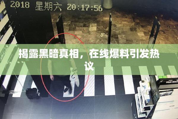 揭露黑暗真相，在线爆料引发热议