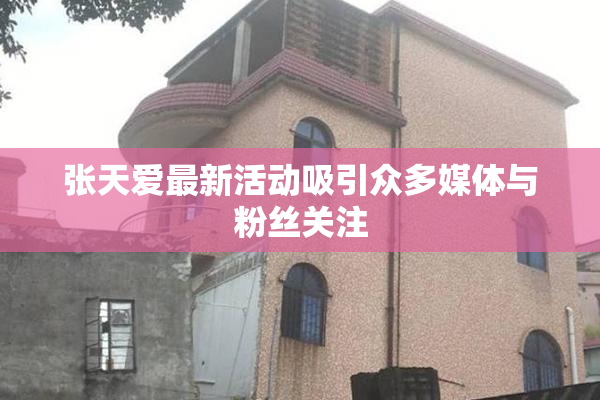 张天爱最新活动吸引众多媒体与粉丝关注