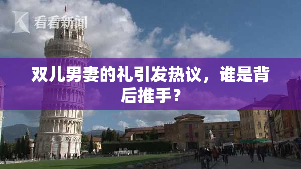 双儿男妻的礼引发热议，谁是背后推手？