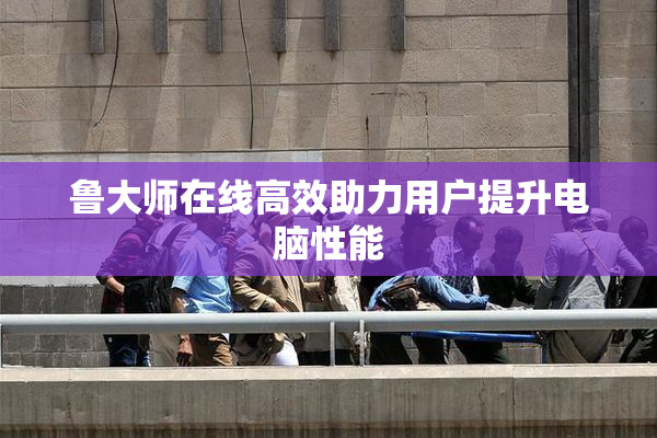 鲁大师在线高效助力用户提升电脑性能