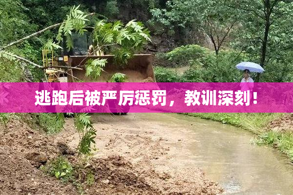 逃跑后被严厉惩罚，教训深刻！
