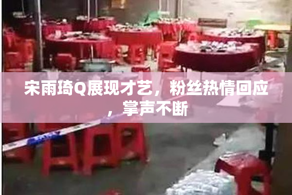 宋雨琦Q展现才艺，粉丝热情回应，掌声不断