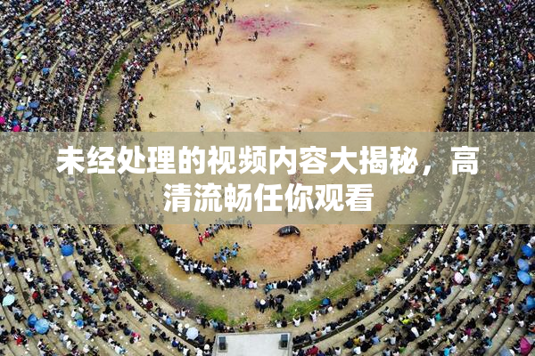 未经处理的视频内容大揭秘，高清流畅任你观看