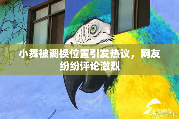 小舞被调换位置引发热议，网友纷纷评论激烈