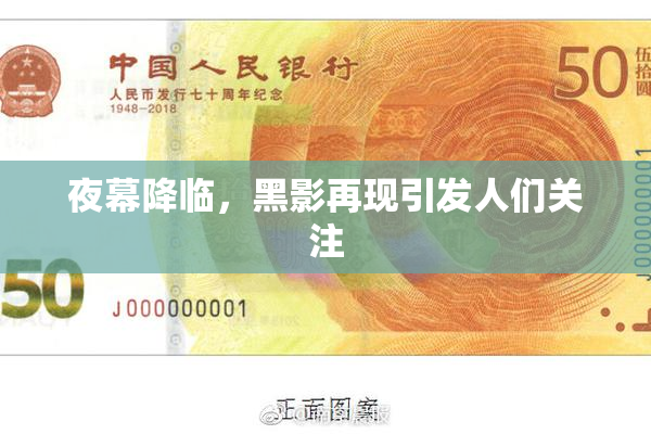 夜幕降临，黑影再现引发人们关注