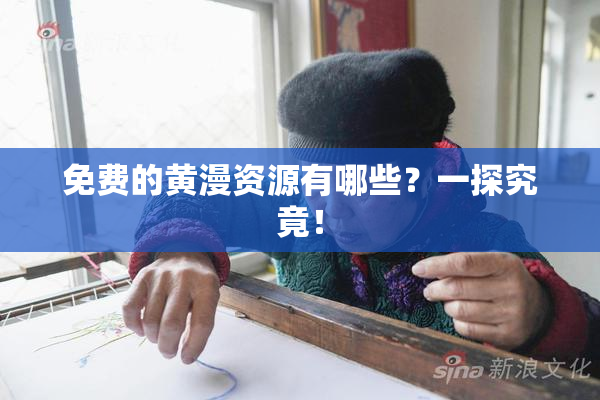 免费的黄漫资源有哪些？一探究竟！