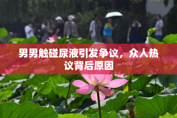 男男触碰尿液引发争议，众人热议背后原因