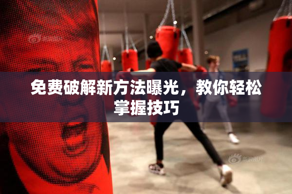 免费破解新方法曝光，教你轻松掌握技巧