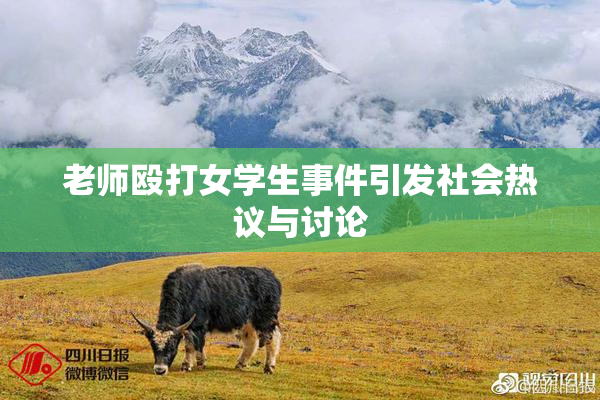 老师殴打女学生事件引发社会热议与讨论
