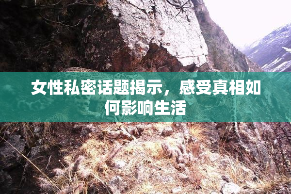 女性私密话题揭示，感受真相如何影响生活