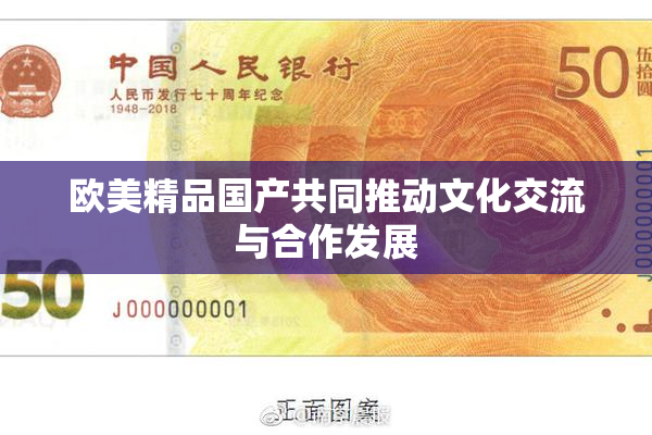 欧美精品国产共同推动文化交流与合作发展