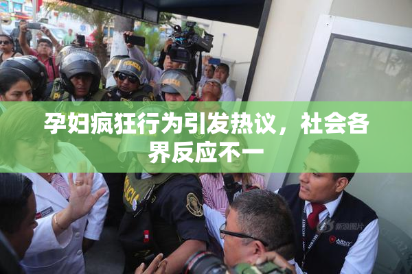 孕妇疯狂行为引发热议，社会各界反应不一