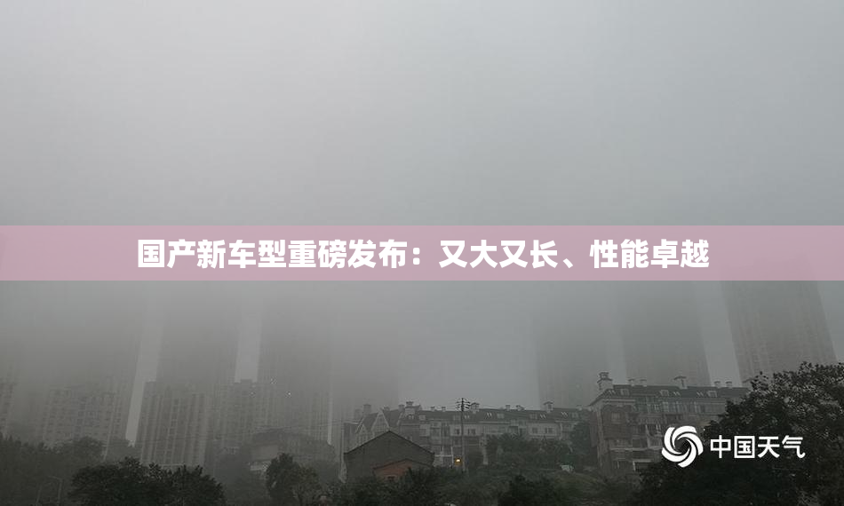 国产新车型重磅发布：又大又长、性能卓越