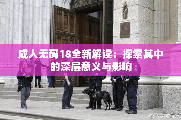 成人无码18全新解读：探索其中的深层意义与影响