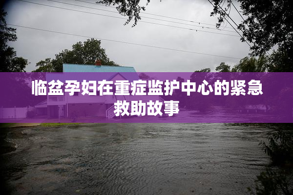 临盆孕妇在重症监护中心的紧急救助故事