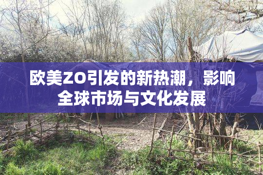 欧美ZO引发的新热潮，影响全球市场与文化发展