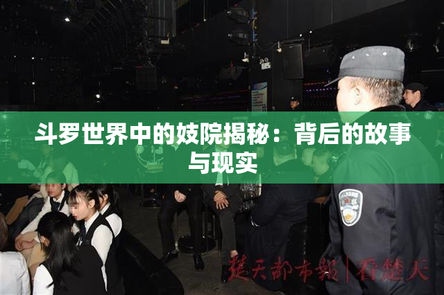 斗罗世界中的妓院揭秘：背后的故事与现实