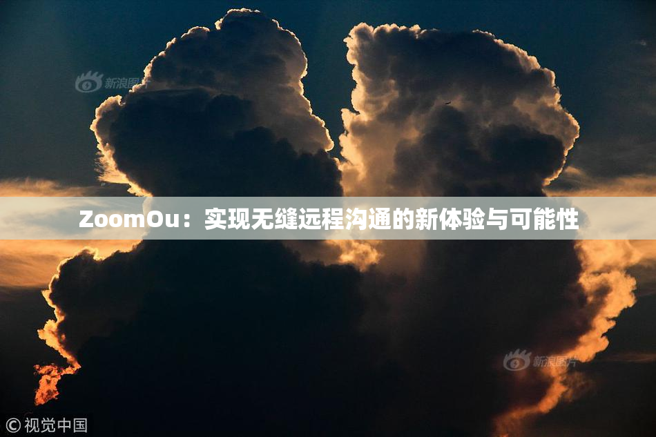 ZoomOu：实现无缝远程沟通的新体验与可能性