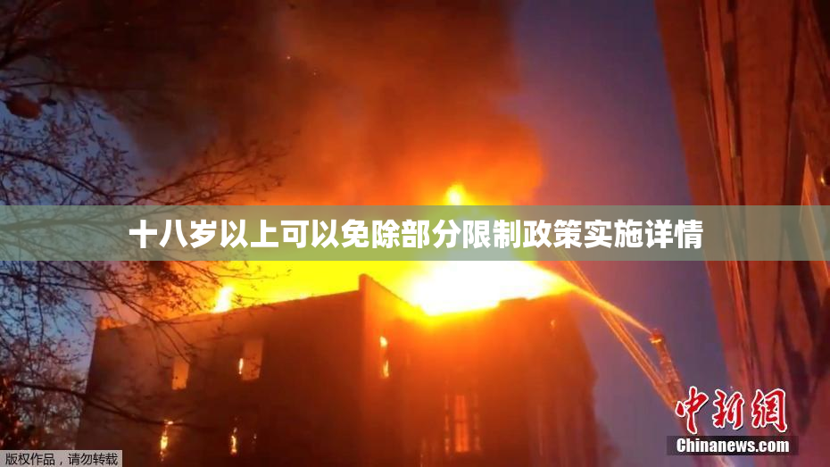 十八岁以上可以免除部分限制政策实施详情