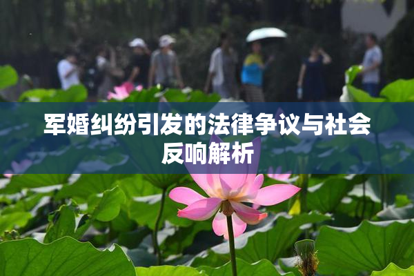 军婚纠纷引发的法律争议与社会反响解析