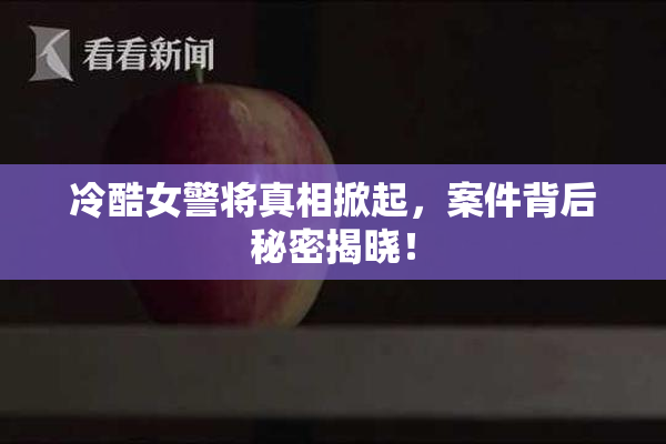 冷酷女警将真相掀起，案件背后秘密揭晓！