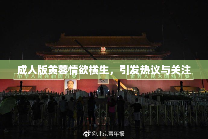 成人版黄蓉情欲横生，引发热议与关注