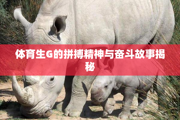 体育生G的拼搏精神与奋斗故事揭秘