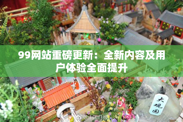 99网站重磅更新：全新内容及用户体验全面提升