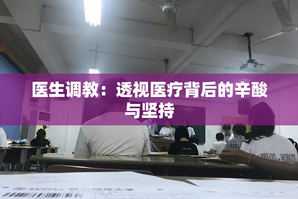 医生调教：透视医疗背后的辛酸与坚持