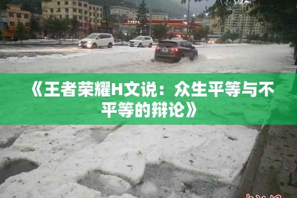 《王者荣耀H文说：众生平等与不平等的辩论》