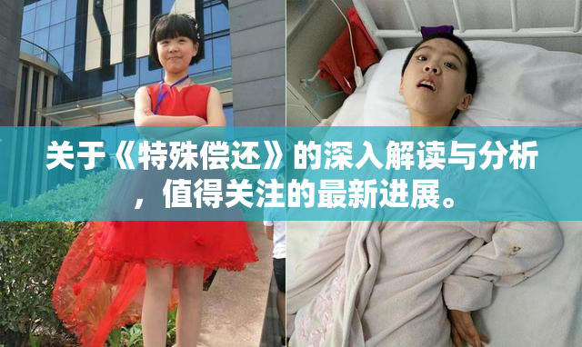 关于《特殊偿还》的深入解读与分析，值得关注的最新进展。