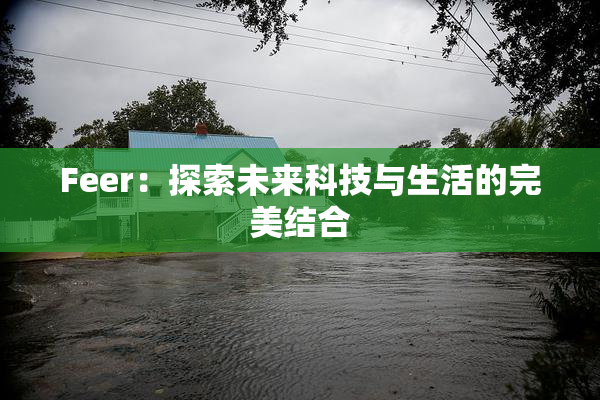 Feer：探索未来科技与生活的完美结合