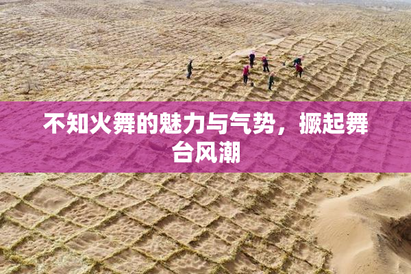 不知火舞的魅力与气势，撅起舞台风潮