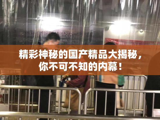 精彩神秘的国产精品大揭秘，你不可不知的内幕！