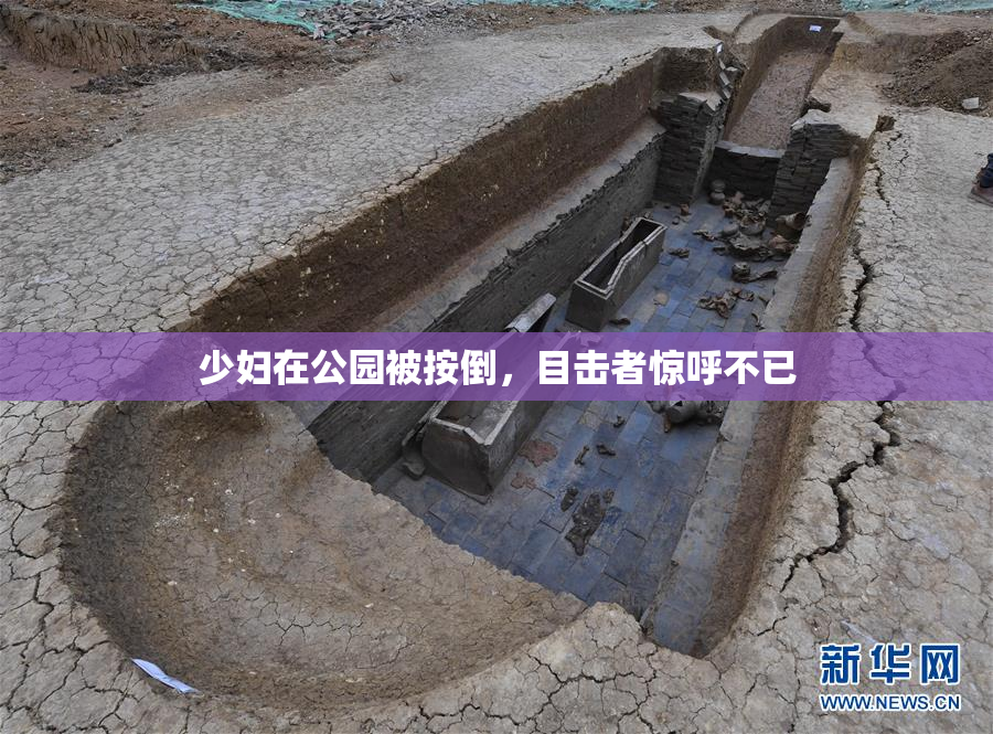 少妇在公园被按倒，目击者惊呼不已