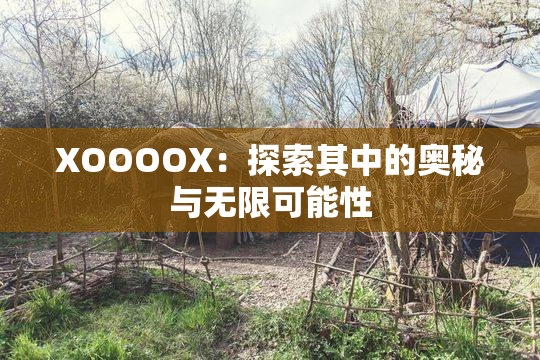 XOOOOX：探索其中的奥秘与无限可能性